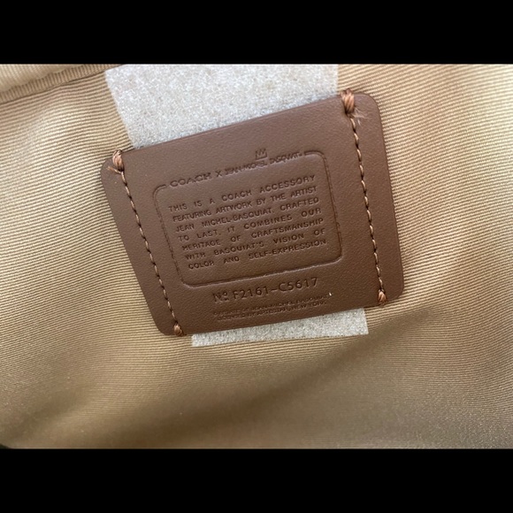 Coach X Jean Michel Basquiat Boxy Cosmetic Case - Picture 7 of 8